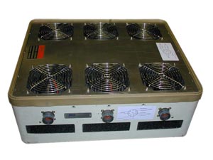 thermoelectric air conditioner for military air plane